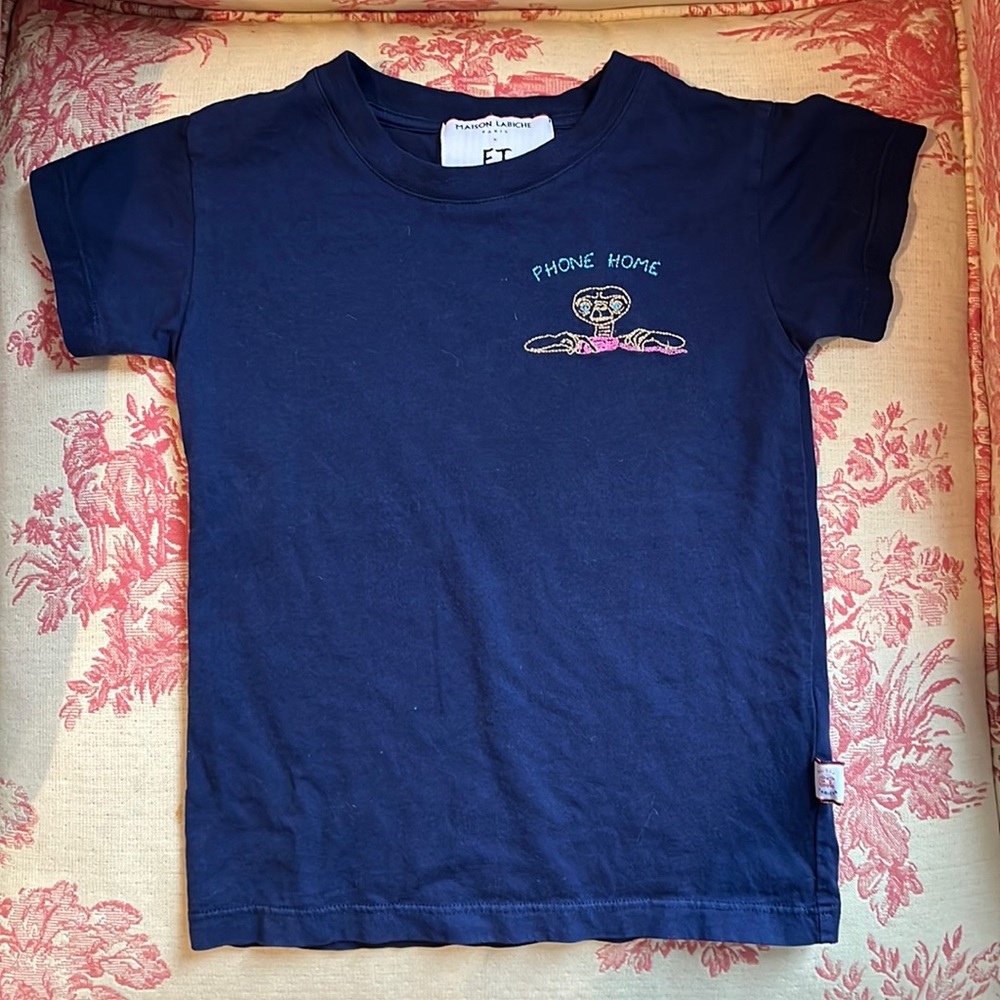 Maison Labiche E.T Embroidered Tee